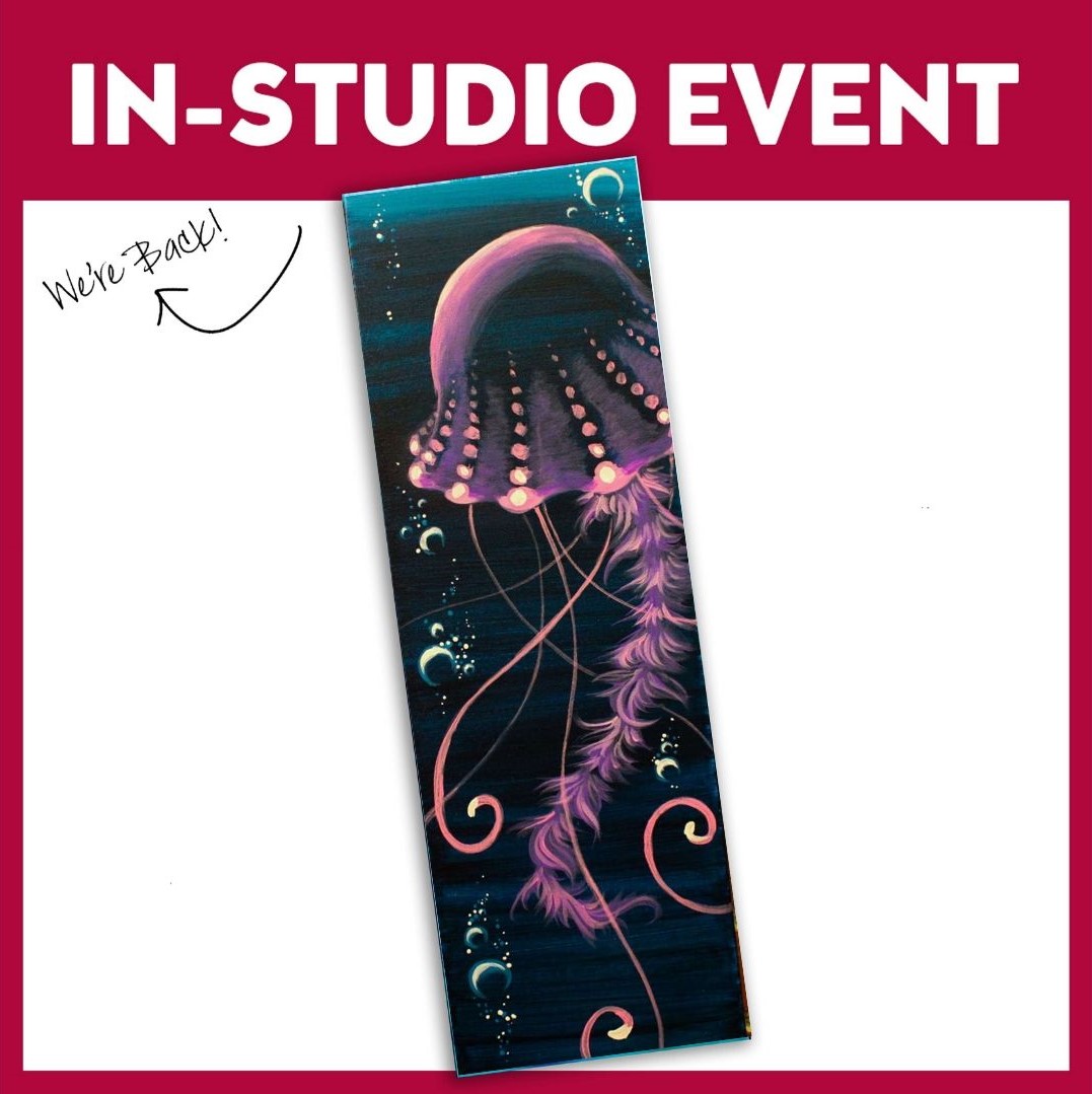 10X30 Size Canvas! In Studio Class! Limited Seating!